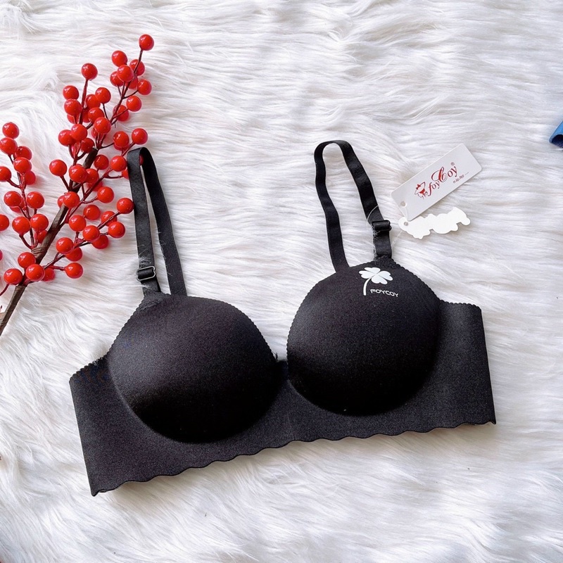 ♥️ SHOP UY TÍN ♥️Áo Ngực su bàn tay nâng mút dày caro, chiếc lá A1006