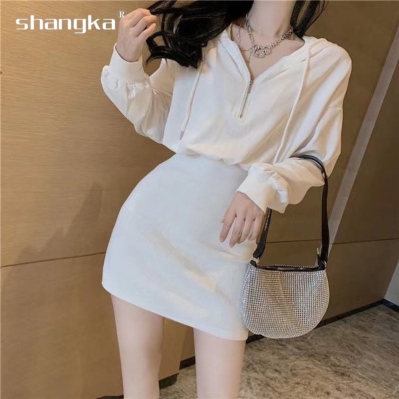 Đầm Hoodie Ngắn Siêu Mỏng Thời Trang Cho Nữ