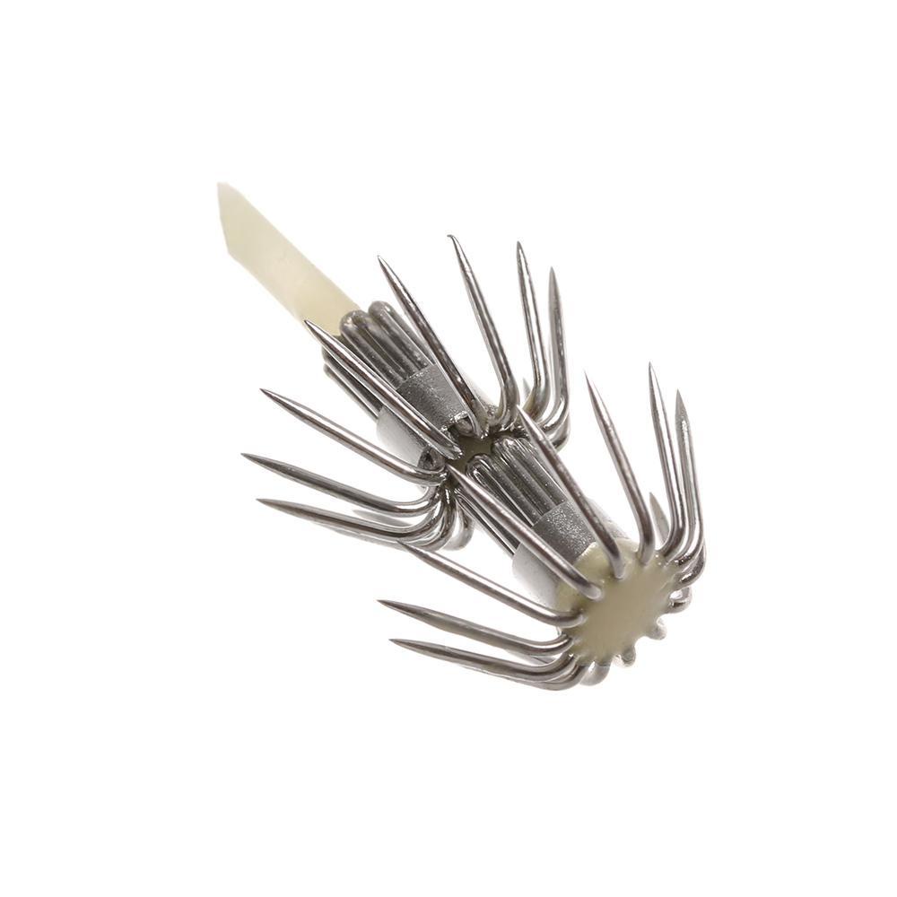 Shoukey 5 Cái 2.0# 2.5# 3.0# 3.5# 4.0# Mồi Giả Câu Cá Hình Bạch Tuộc Có Gắn Kèm Lưỡi Câu