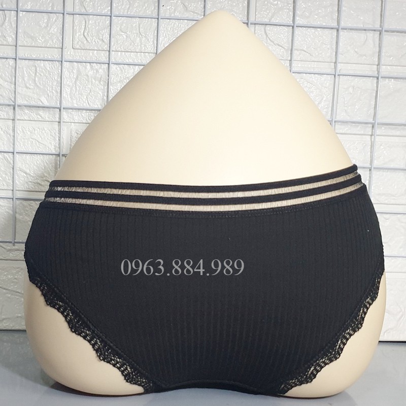 Quần lót nữ QN.09 nhiều màu, thun phối ren cho chị em dáng đẹp- ẢNh shop chụp