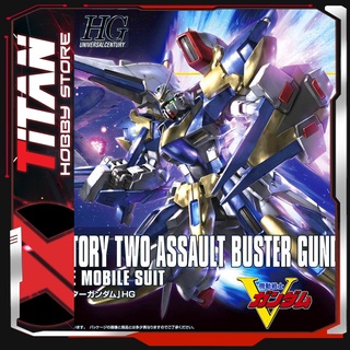 Mô hình  Lắp Ráp Nhựa Gunpla HGUC 1/144 Victory Two Assault Buster Gundam Bandai Japan