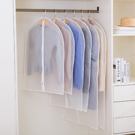 Túi Bọc Quần Áo, Túi Đựng Quần Áo Có Khóa Kéo Bảo Quản, Treo Tủ Tiện Lợi