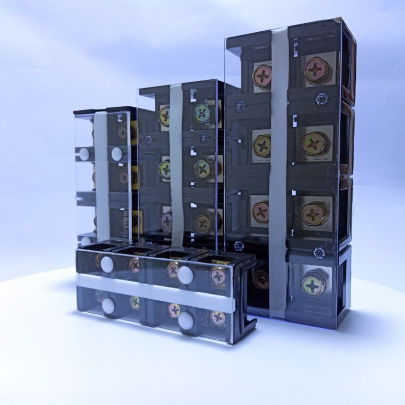 Cầu Đấu Điện Domino 4 Cực 60A/100A/150A/200A (loại tốt)