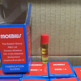 Dầu Thuỵ Sỹ Moebius 8000/4 2ml tra cho đồng hồ cơ tự động