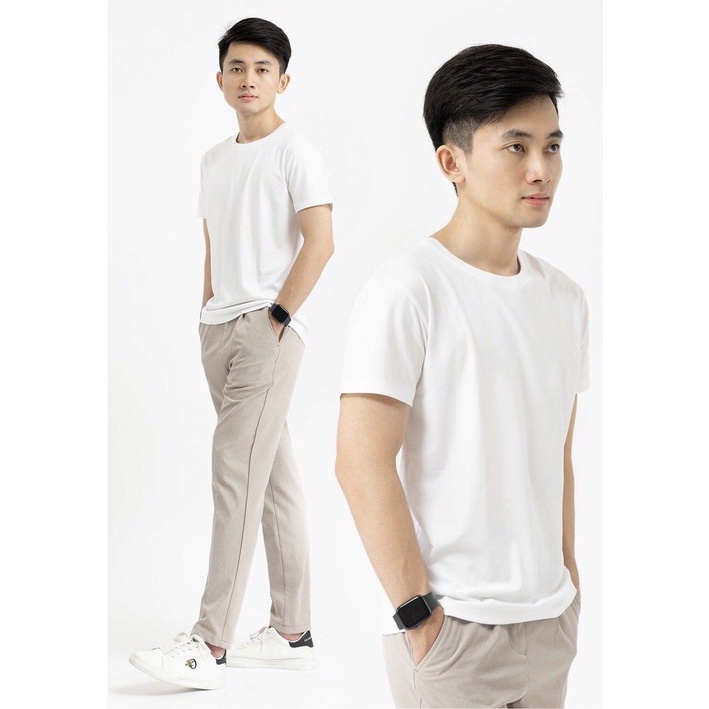 [VẢI MÁT] Áo phông nam - Áo phông nam cổ tròn -  chất liệu cotton mềm mịn, thoáng mát, cho mùa hè năng động
