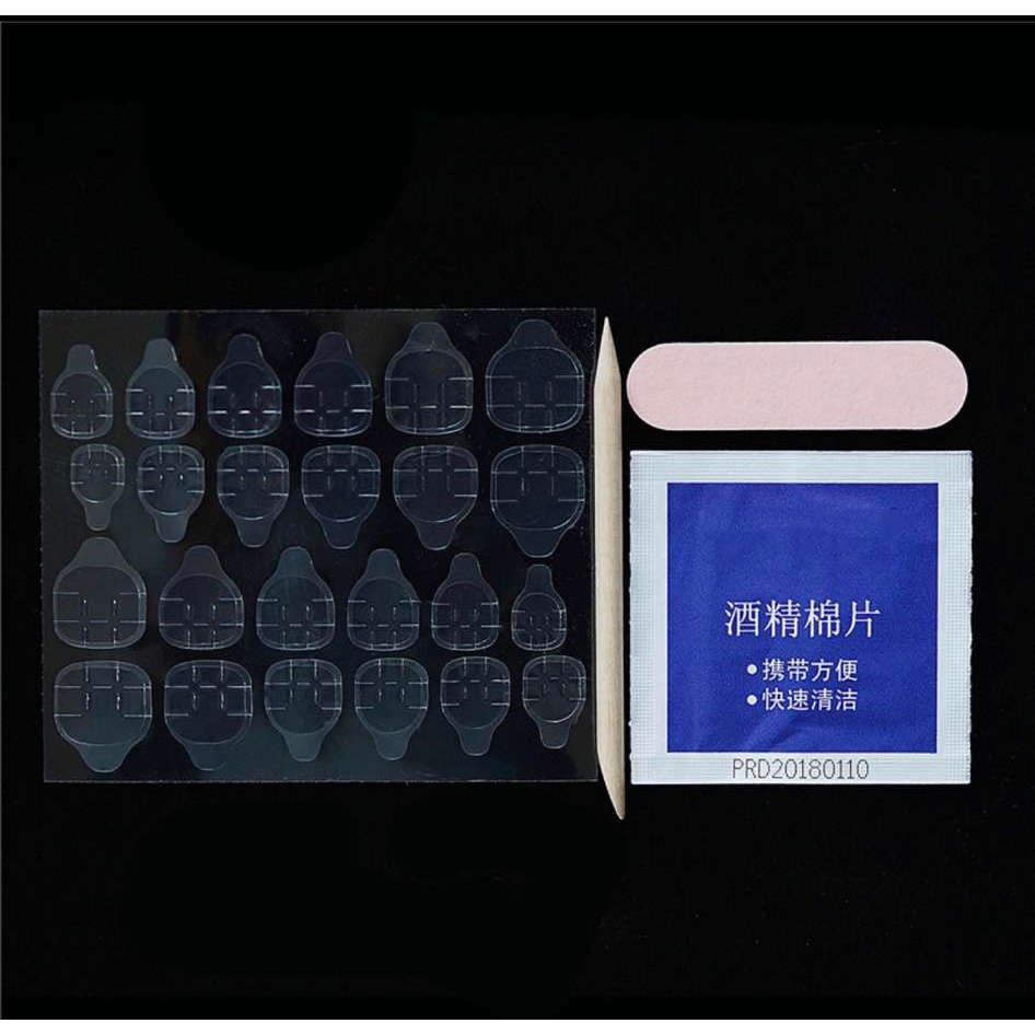 Bìa Nailbox tặng kèm túi kính,Tay Giả, Thẻ Nail Box - Size 9x11cm - Giấy C300 - Cán màng mờ - Màu Nâu Sang Trọng