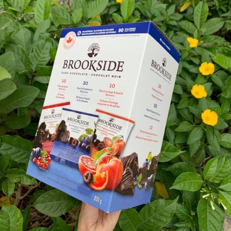 Socola Brookside 800gr 40 gói nhỏ 3 vị