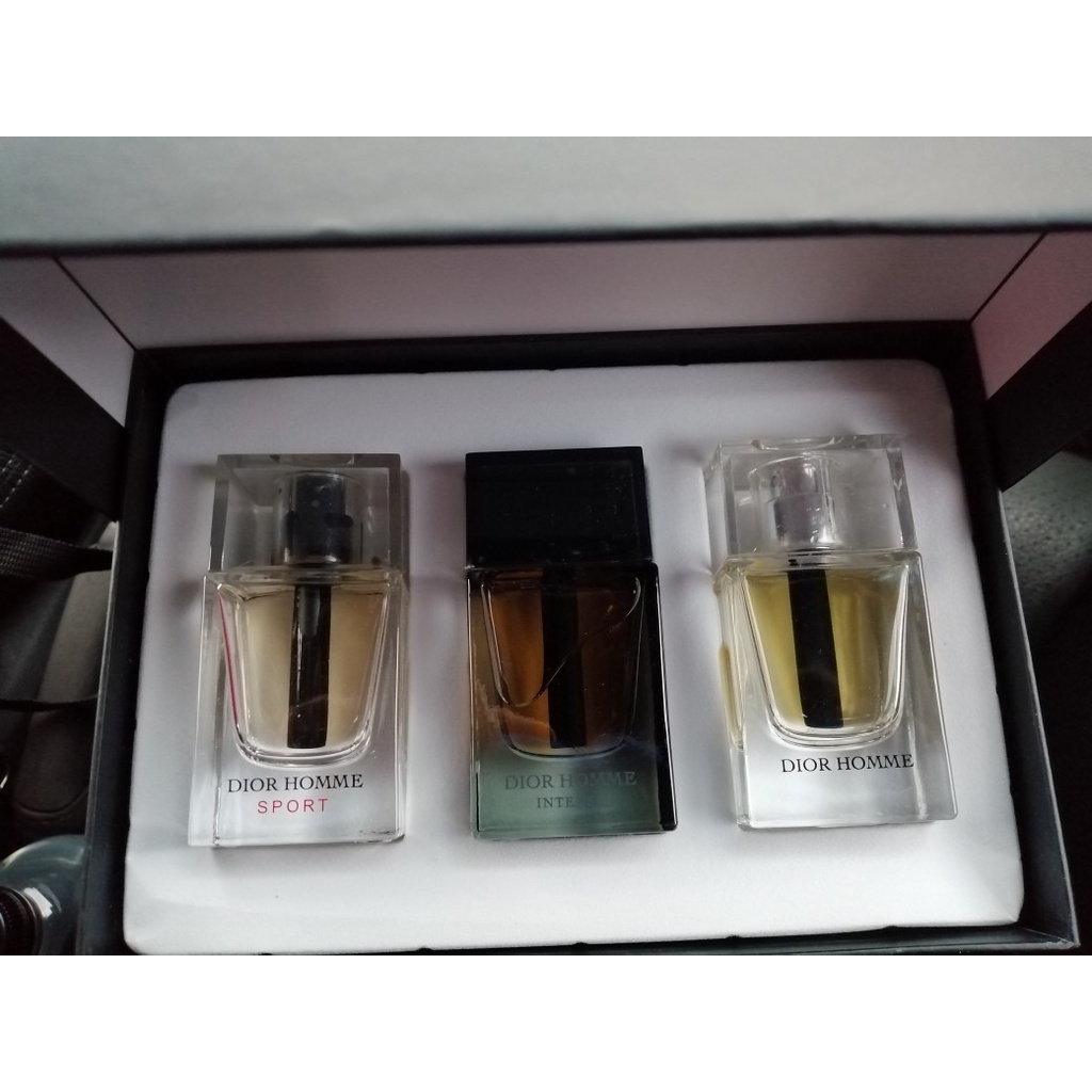 Set Nước Hoa Nam Dior Homme Parfum With 3 x 30ml