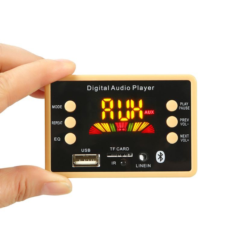 LIDU1  Automobile Car Bluetooth MP3 WMA FM AUX Decoder Board Plate Audio Module