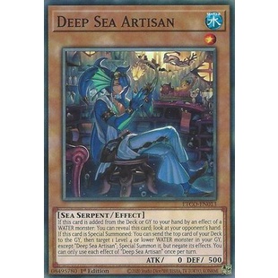 Thẻ bài Yugioh - TCG - Deep Sea Artisan / ETCO-EN013'