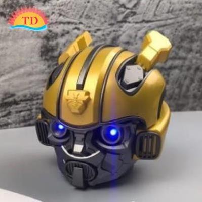 Loa Bluetooth Bumblebee Transformer Nghe Nhạc Chất Bass Siêu Trầm – Âm Thanh Sống Động – Mắt Có Đèn Led Xanh Cực Độc
