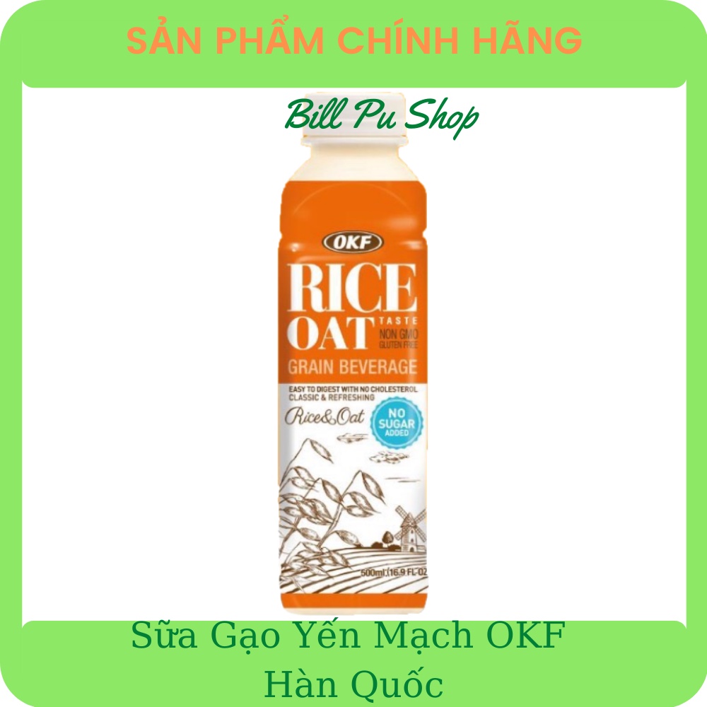 Sữa gạo bắp và yến mạch OKF 500ml - Hàn Quốc