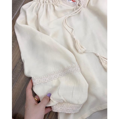 [Mã 153FASHIONSALE1 giảm 10K đơn 50K] Áo chuông 2 màu siêu xinh (709)