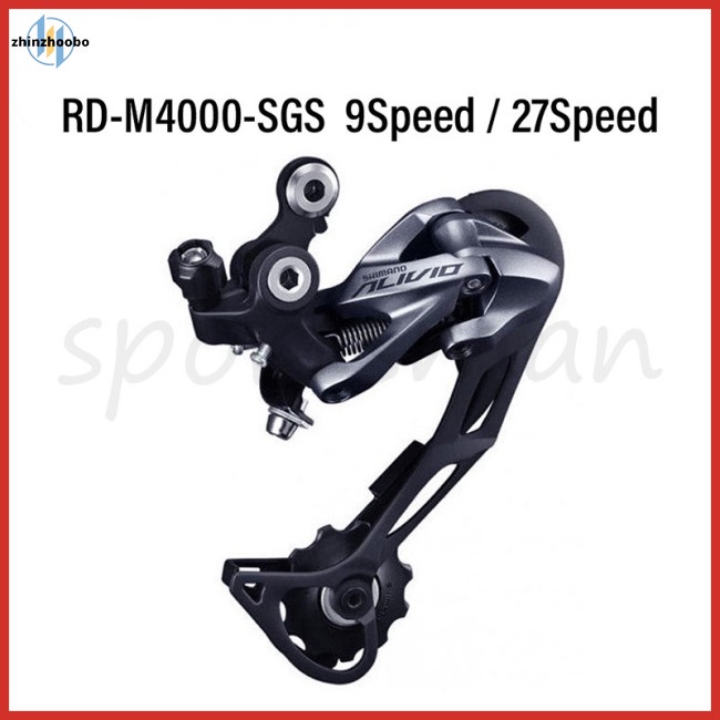 Bộ Đề Sau Xe Đạp Leo Núi ZHIN Shimano Alivio RD-M4000 9 Tốc Độ