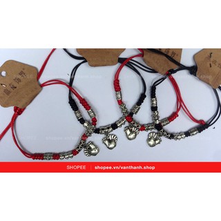 Dây đeo tay may mắn charm Gà Trống