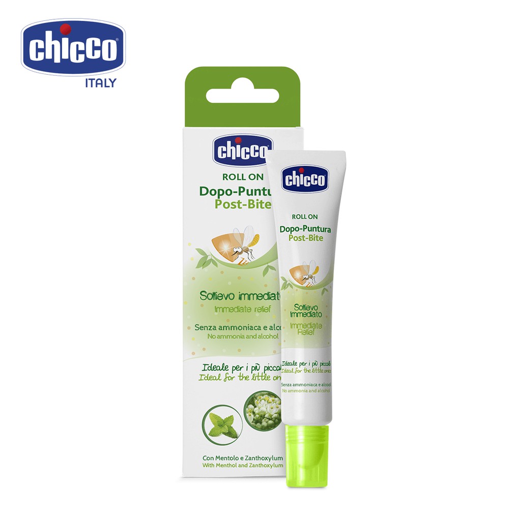 Lăn Bôi Trị Vết Muỗi Đốt, Côn Trùng Cắn An Toàn Cho Bé Chicco 10ml - 1301232