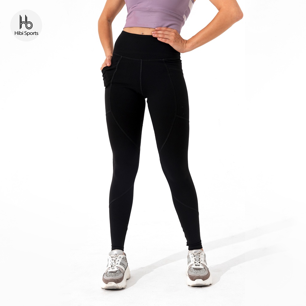 Quần tập Yoga - Gym nâng mông Lưng cao QD307 Hibi Sports