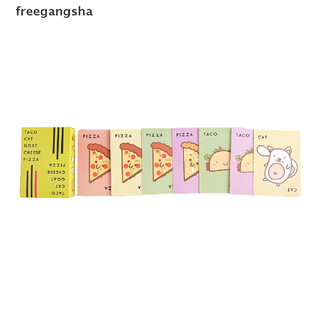 [FREG] New Taco Cat Goat Cheese Pizza Card Game Family Party Fun Game Gift Toy Game FDH