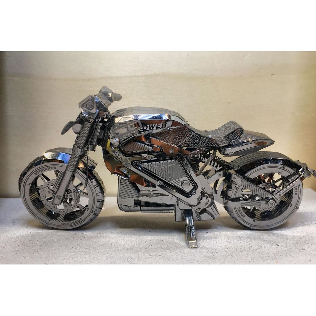 [Mã LIFETOYS1 giảm 30K đơn 99K] Mô hình 3D kim loại lắp ráp Mô tô Harley-Davidson Project LiveWire [ Chưa Lắp ]