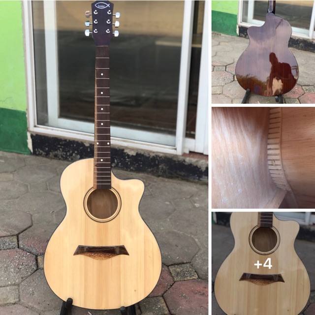 Đàn Guitar Acoustic chuẩn đệm hát cho người mới tập chơi đàn. Mã ET4.