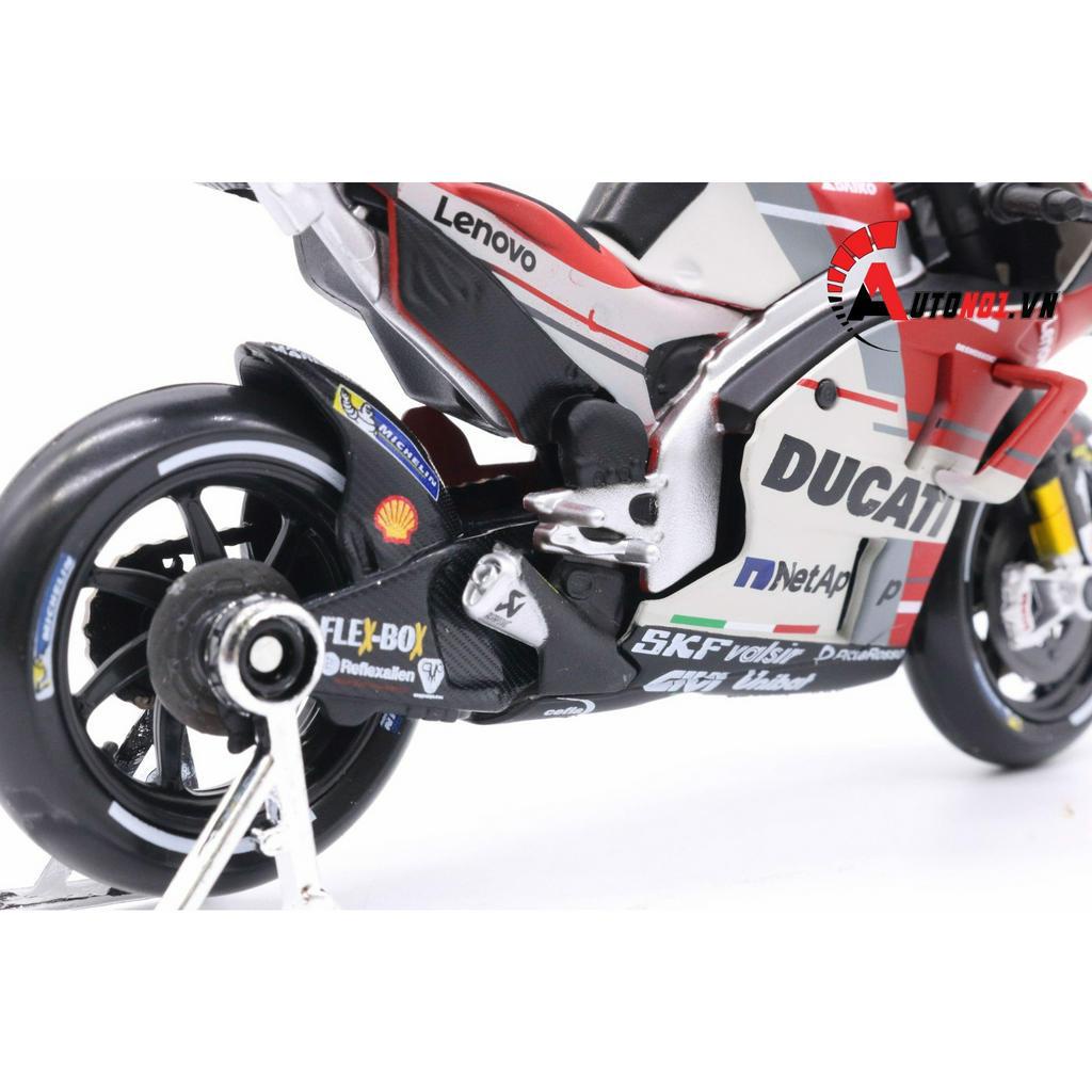 Mô hình xe mô tô GP Ducati desmosedici 2018 no.4 1:18 Maisto 5747