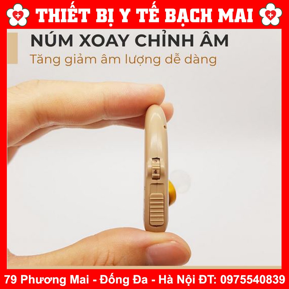 Máy Trợ Thính Axon C109 Đeo Vành Tai Sử Dụng Pin Sạc Lithium