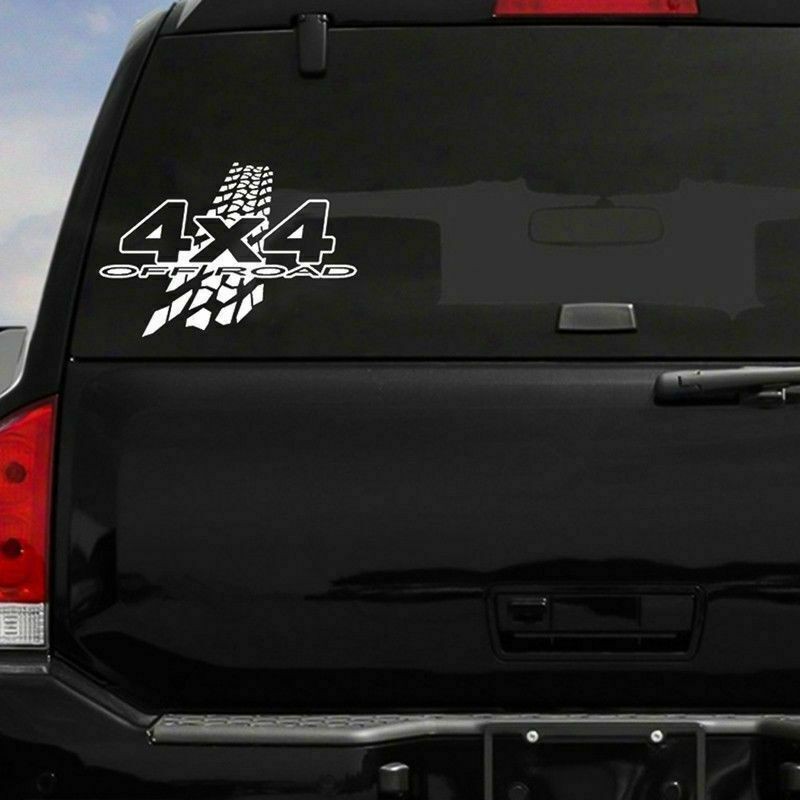 Decal Dán Trang Trí Thân Xe Oto Phản Quang 4x4