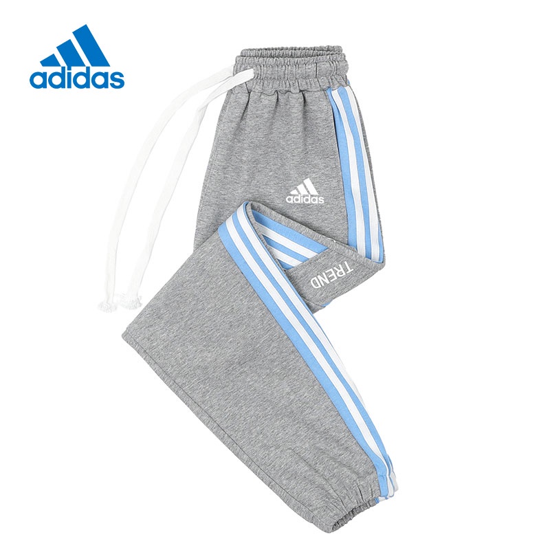 ADIDAS Quần chạy bộ Kẻ Sọc Thời Trang Cho Nam