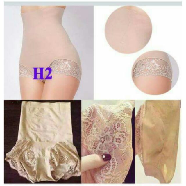 Quần gen bụng cạp cao chống cuộn bốn bên thái lan