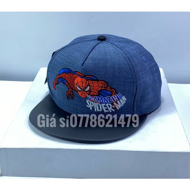 Nón híp hóp dành trẻ super men 6 tuổi - 10 tuổi thời trang