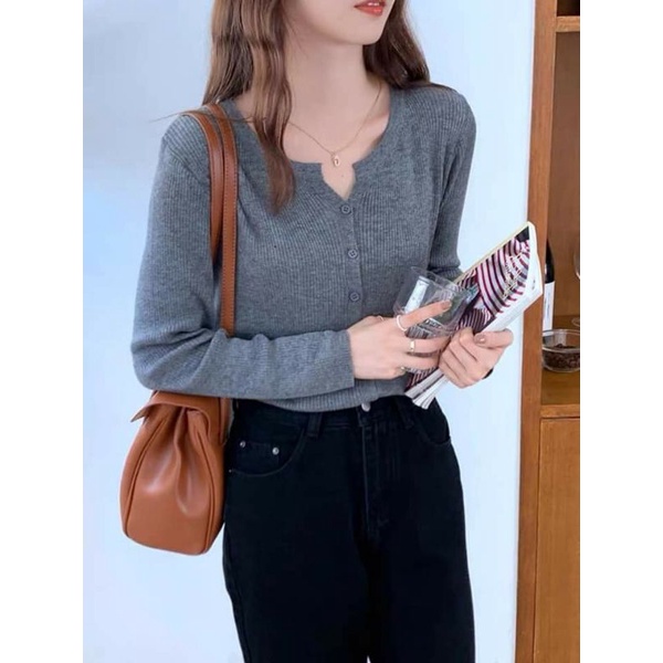 Áo len gân tay dài 🙈