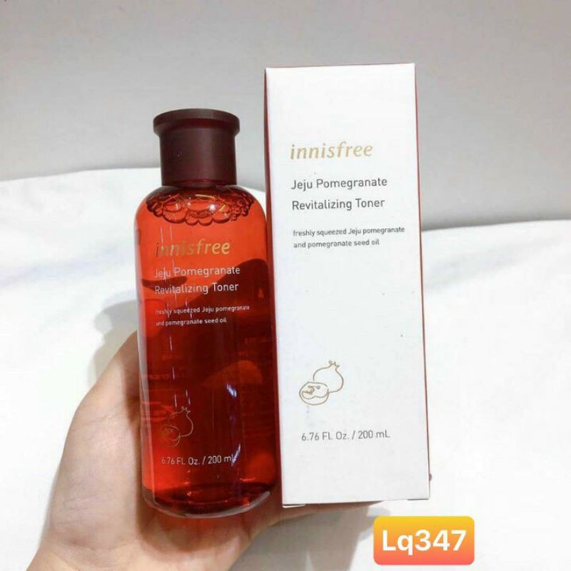 Nước Hoa Hồng Từ Lựu Đỏ Innisfree Jeju Pomegranate Revitalizing Toner 200ml