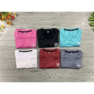 Áo Thun Thể Thao Croptop Co Giãn 4 Chiều