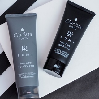 Sữa rửa mặt than hoạt tính Clarista Nhật Bản