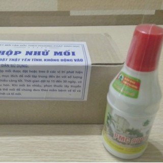 Combo diệt mối gồm: 1 hộp nhử mối + 1 thuốc diệt mối tận gốc PMC