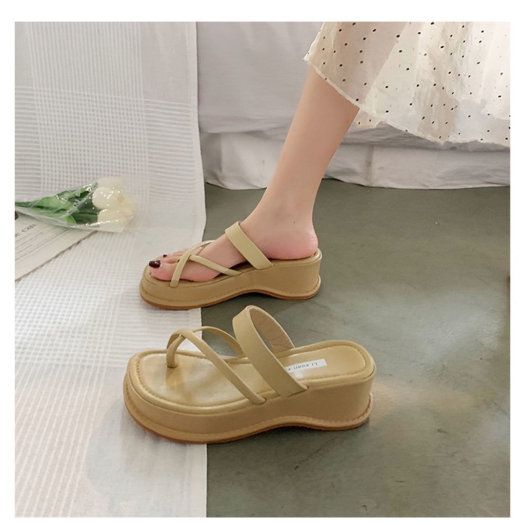Dép Xỏ Ngón Đế Xuồng Thời Trang Mùa Hè Cho Nữ