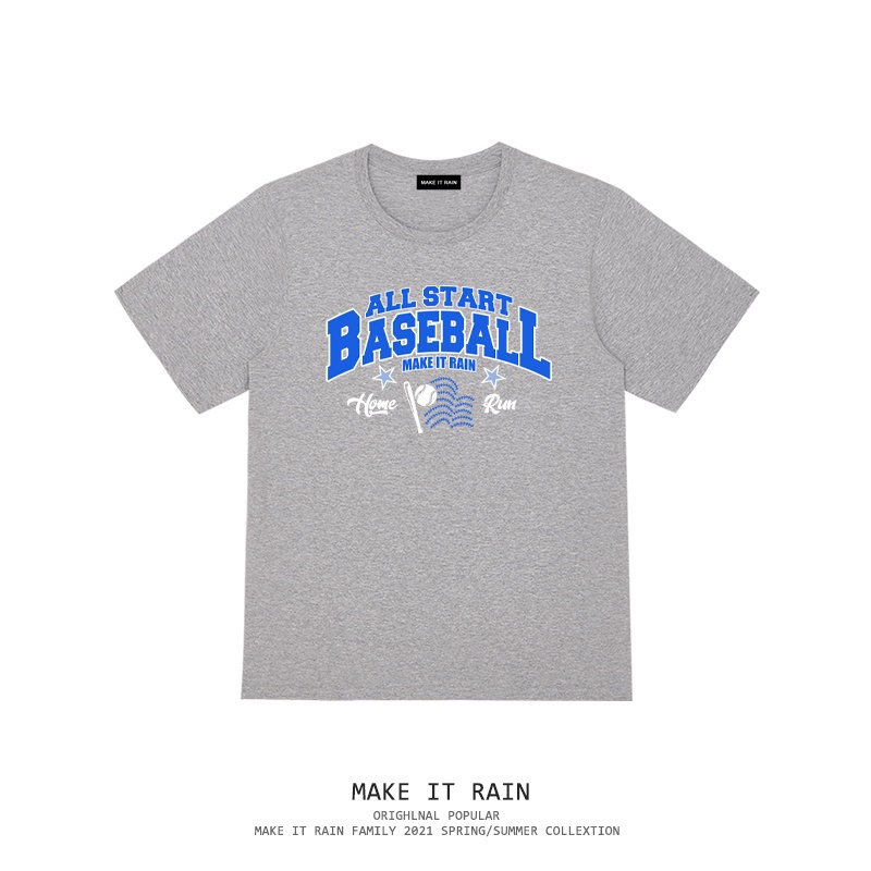 Áo phông Make It Rain cộc tay - Baseball
