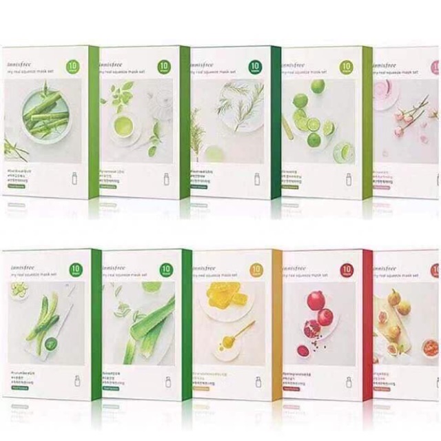Set 10 mặt nạ dưỡng da