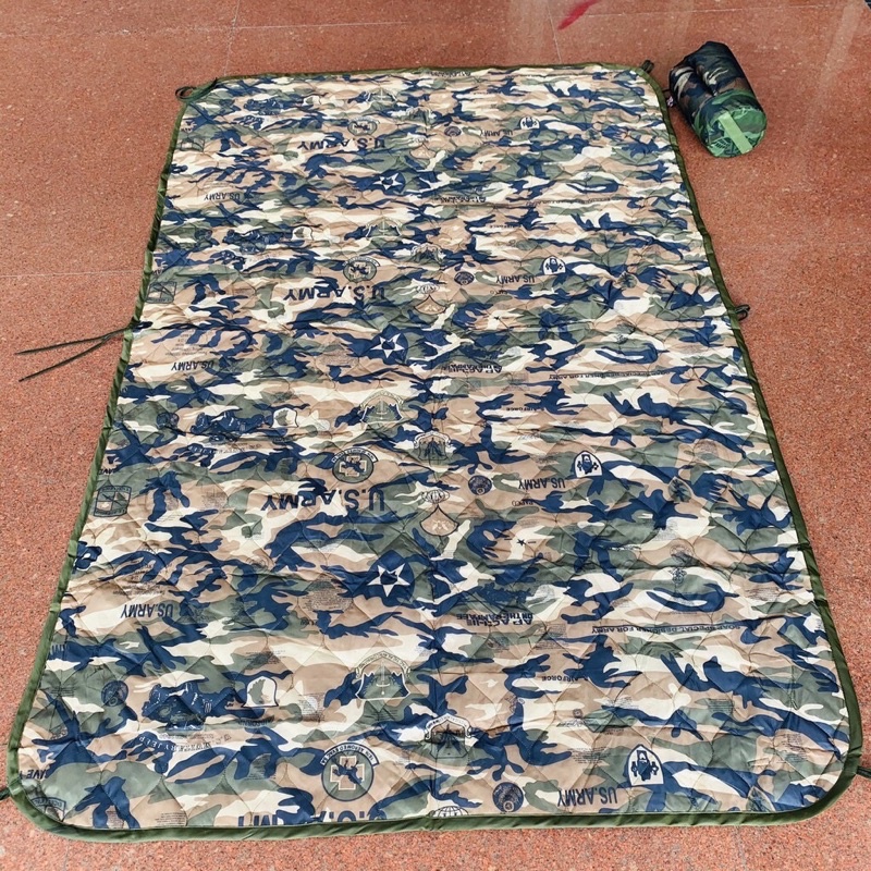 Mền du lịch, quân đội có túi xếp