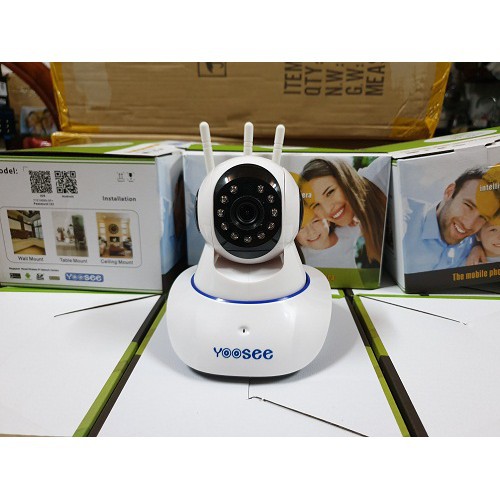 Camera Wifi YooSee 3 Anten HD720P + Thẻ 32Gb Chuyên Dụng Cho CAMERA