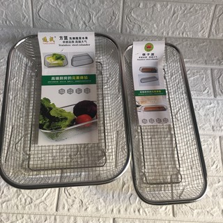 2 Rổ lưới Inox dùng cho nhà bếp