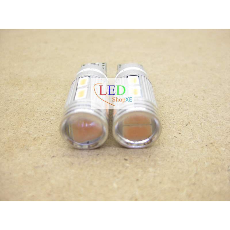 2 Led T10 5630 Xanh lam - Xinhan-Demi xe máy