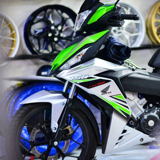 Decal Tem Xe Winner 150 Xanh Lá Cây Trắng