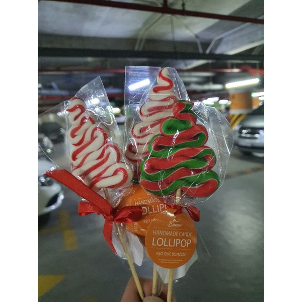 Kẹo mút cây thông, kẹo mút giáng sinh, kẹo noel