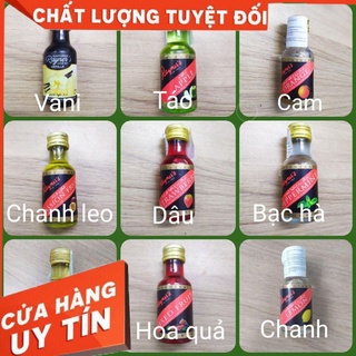 Tinh dầu Rayner’s 28ml hương vani/đào/dừa/cam/dâu/táo/bạc hà/dứa/chanh leo/hoa quả