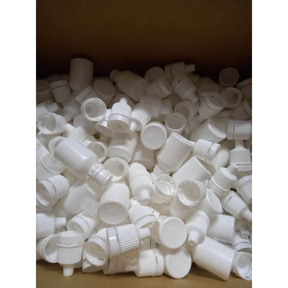 Lọ nhựa 10ml trắng đục, chắc chắn (Combo 20,50,100 lọ)