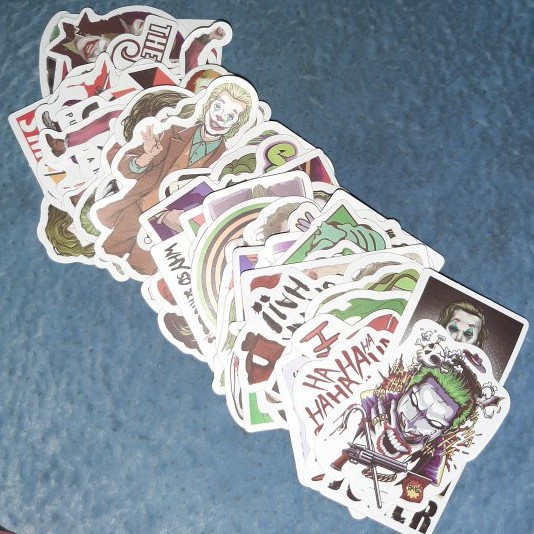 10/ 25/ 50 Miếng dán PVC chống thấm nước họa tiết graffiti vui nhộn trang trí đa năng