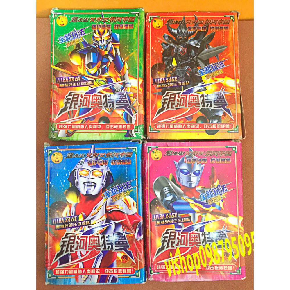 1 BỘ THẺ BÀI SIÊU NHÂN GAO - ULTRAMAN GIÁ RẺ