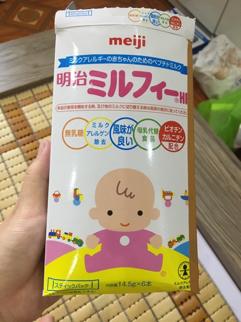 Sữa meiji hp thanh lẻ