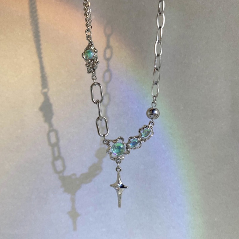 Vòng cổ Hình Thánh Giá Đính Đá Sang Trọng Thời Trang Cho Nữ